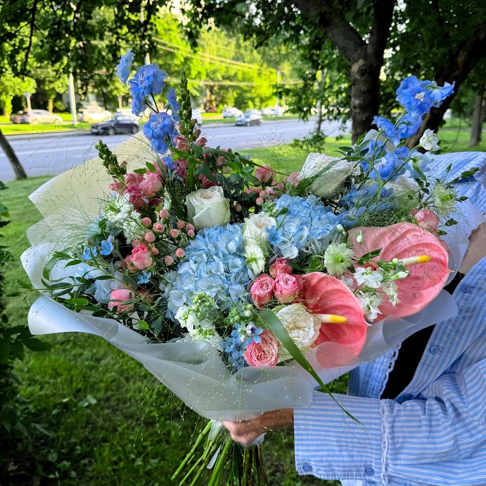 Букет «Небо в лепестках»